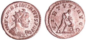 Maximien Hercule - Aurélianus (287-289, Lyon) - Hercule