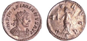 Maximien Hercule - Aurélianus (289-290, Lyon) - Hercule