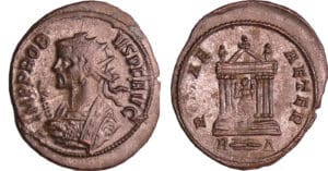 Probus - Aurélianus (277-280, Rome) - Temple