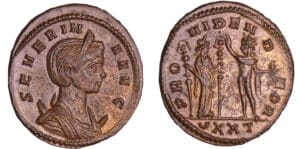 Séverine - Aurélianus (274-275, Ticinum) - La Foi
