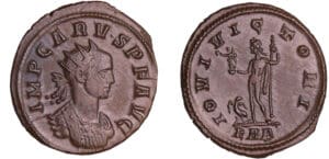 Carus - Aurélianus (282, Rome) - Jupiter