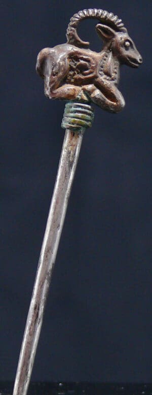 Levantin - Perce - Epingle à cheveux en argent - 1000 / 500 av. J.-C.