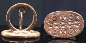 Byzantin - Sceau ou anneau épiscopal - 600 / 800 ap. J.-C.