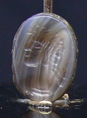 Romain - Intaille en agate rubanée - 0 / 200 ap. J.-C.