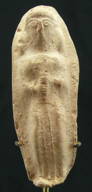 Phénicie, hellénistique - Plaquette en terre cuite - 400 / 300 av. J.-C.