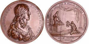 Louis XIII - Médaille - Les voeux de Louis XIII, par Bernard, 1638