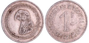Madagascar - Monnaie de nécessité - 1 franc (1920)