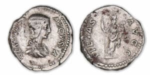 Plautille - Denier (203, Rome)