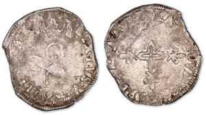 Comtat venaissin -  Sixte V - Six blanc (Avignon)