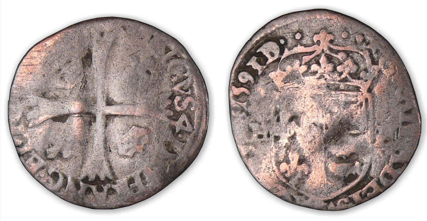 Henri IV - Douzain de Béarn 1er type 1593/1 (Morlaàs) Henri IV - Douzain de Béarn 1er type 1593/1 (Morlaàs)