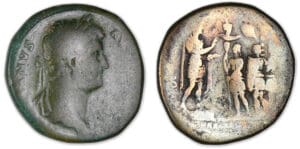 Hadrien - Sesterce (134-138, Rome)