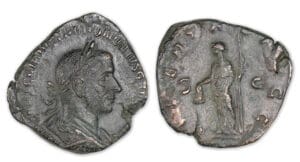 Trébonien Galle - Sesterce (251-251, Rome) La Libérté