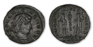 Delmace - Nummus (336-337, Thésalonique)