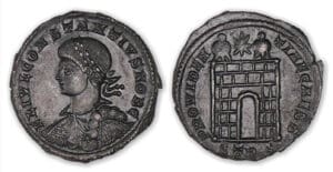 Constance II - Nummus (325,326, Trèves)