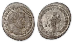 Dioclétien - Follis (294-305, Aquilée) La Monnaie
