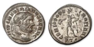 Maximien Hercule - Follis (294, Trèves)