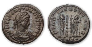 Constance II - Nummus (330-335, Trèves) Soldats