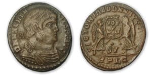 Magnence - Maiorina (351-352, Lyon) Victoires