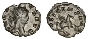 Gallien - Antoninien (267/268, Rome) Pégase.