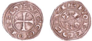 Languedoc - Comté de Rodez - Hugues II ou III - Denier