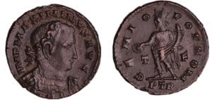 Maximin II Daia - Follis (Trèves)