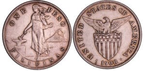 Philipines - Administation U.S. - Peso 1908 (San Francisco)