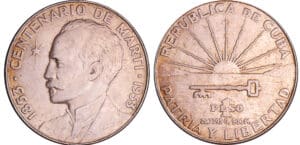 Cuba - Peso 1953 (Philadelphia)