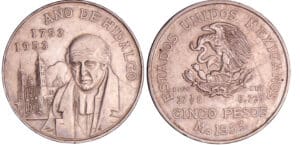 Mexique - 5 Pesos 1953 (Mexico)