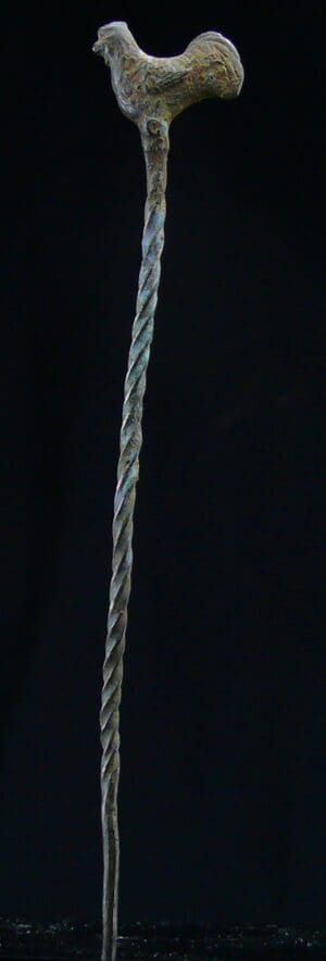 Romain - Epingle à cheveux en argent - 100 / 200 ap. J.-C.