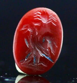 Romain - Intaille en cornaline - 0 / 200 ap. J.-C.