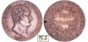 Consulat (1799-1804) - 1/2 franc An 12 A (Paris)