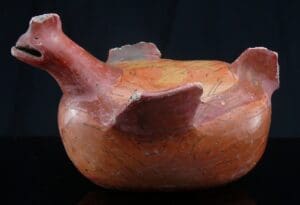 Précolombien - Amérique du Sud - Oiseau en terre cuite