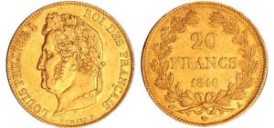 Louis-Philippe Ier (1830-1848) - 20 francs tête laurée 1846 A (Paris)