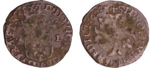 Louis XIII (1610-1643) - Douzain - 1628 N (Nîmes)