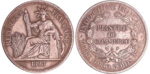 Indochine - piastre 1898
