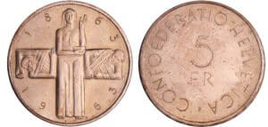Suisse - 5 francs 1963