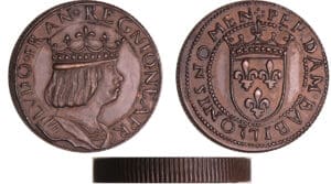 Troisième république (1871-1940) - Louis XII pour Naples, Essai de métal et de module, piedfort