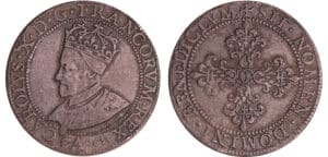 Charles X (1589-1590) - Franc - 1590 A (Paris)