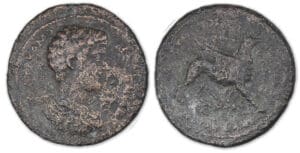 Commode - Médaillon - (Phocaea).