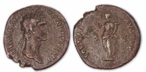 Nerva - As (97, Rome) La Fortune.