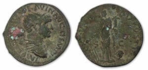 Trajan - Dupondius (101/3, Rome) La Fortune.