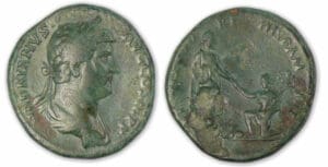 Hadrien - As (134/38 Rome).
