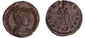 Théodora - Nummus (330, Trèves)