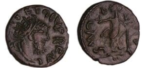 Tétricus (Imitation barbare) - Antoninien (273-274, Cologne) - La Santé