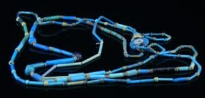 Egypte - Basse époque - Collier en perles tubulaires - 633-332 av. J.-C. - (26-30ème dynastie)