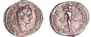 Caracalla - Denier (207, Rome) - Mars