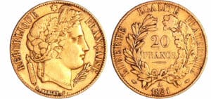 France - Deuxième république (1848-1852) - 20 francs Cérès 1851 A (Paris)