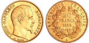 France - Louis Napoléon Bonaparte (1848-1852) - 20 francs 1852 A (Paris)