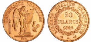 France - Troisième république (1871-1940) - 20 francs Génie 1898 A (Paris)