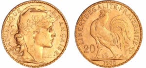 France - Troisième république (1871-1940) - 20 francs Marianne 1900 A (Paris)